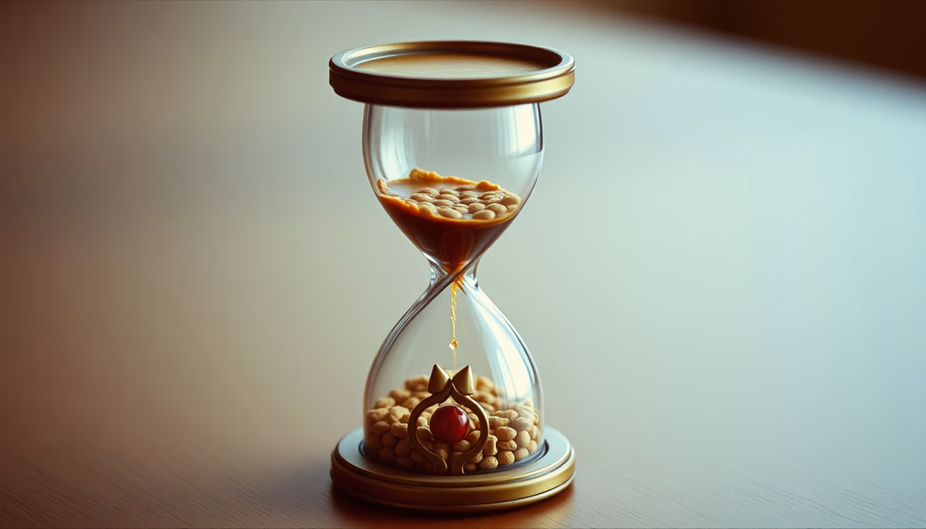 turkish tea hourglass in editorial style