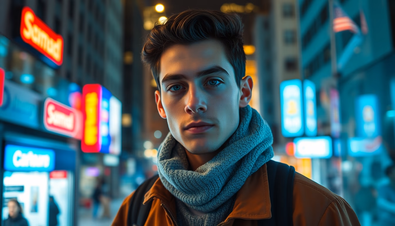 urban heat island map in editorial style