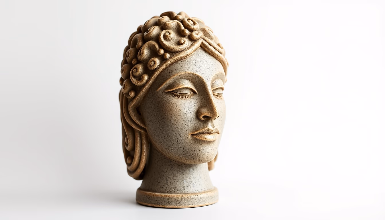 venus willendorf statue in editorial style