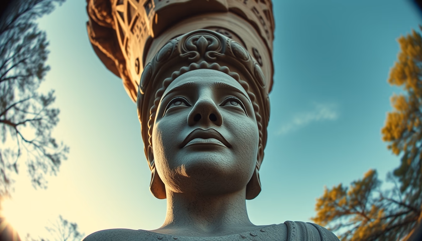 venus willendorf statue in editorial style