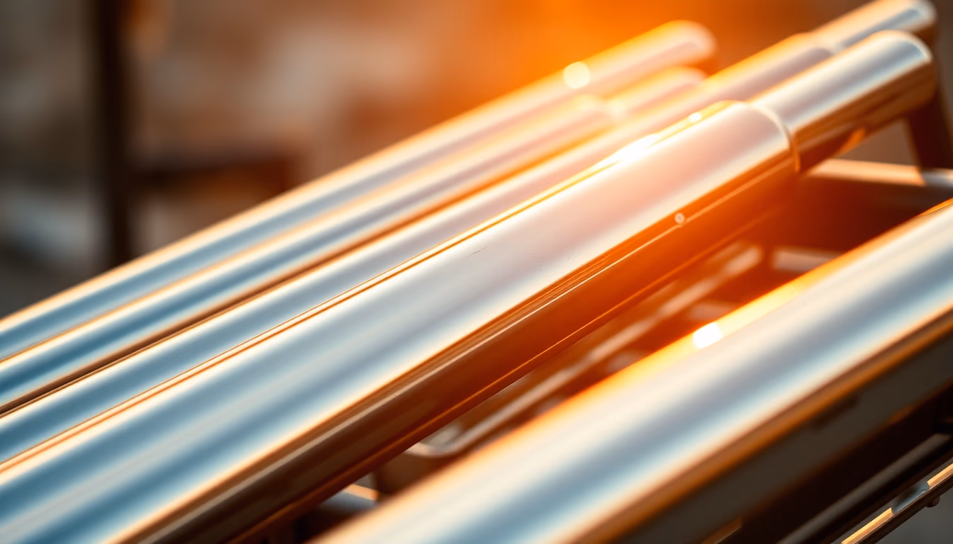 vibraphone metallic bars in editorial style