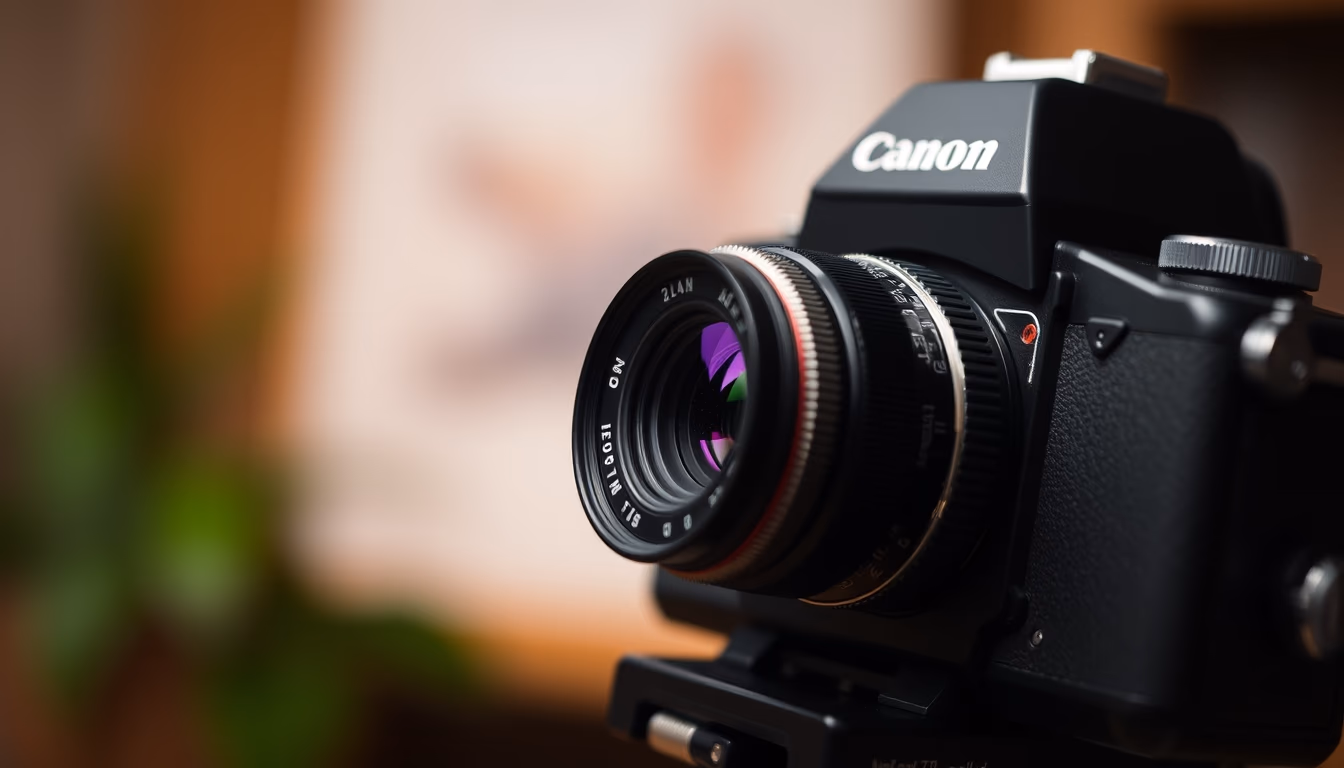 view camera bellows in editorial style