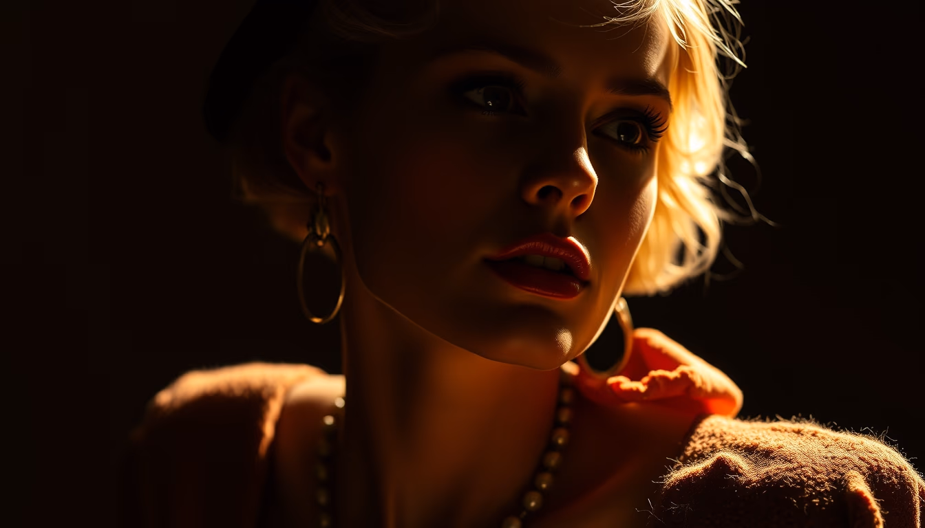 vogue 1950s cover in editorial style