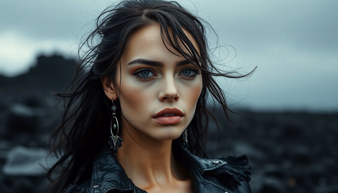 volcanic rock obsidian in editorial style