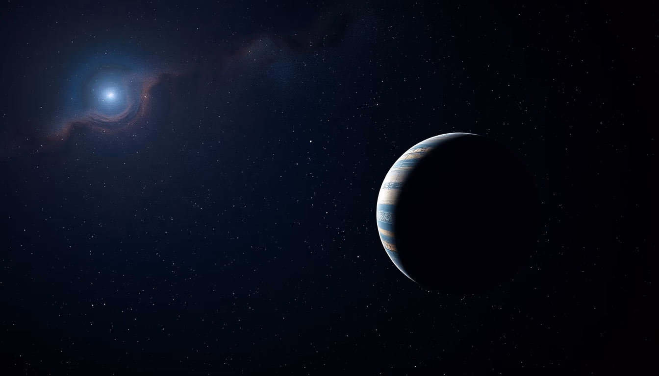 voyager 1 deep space in editorial style