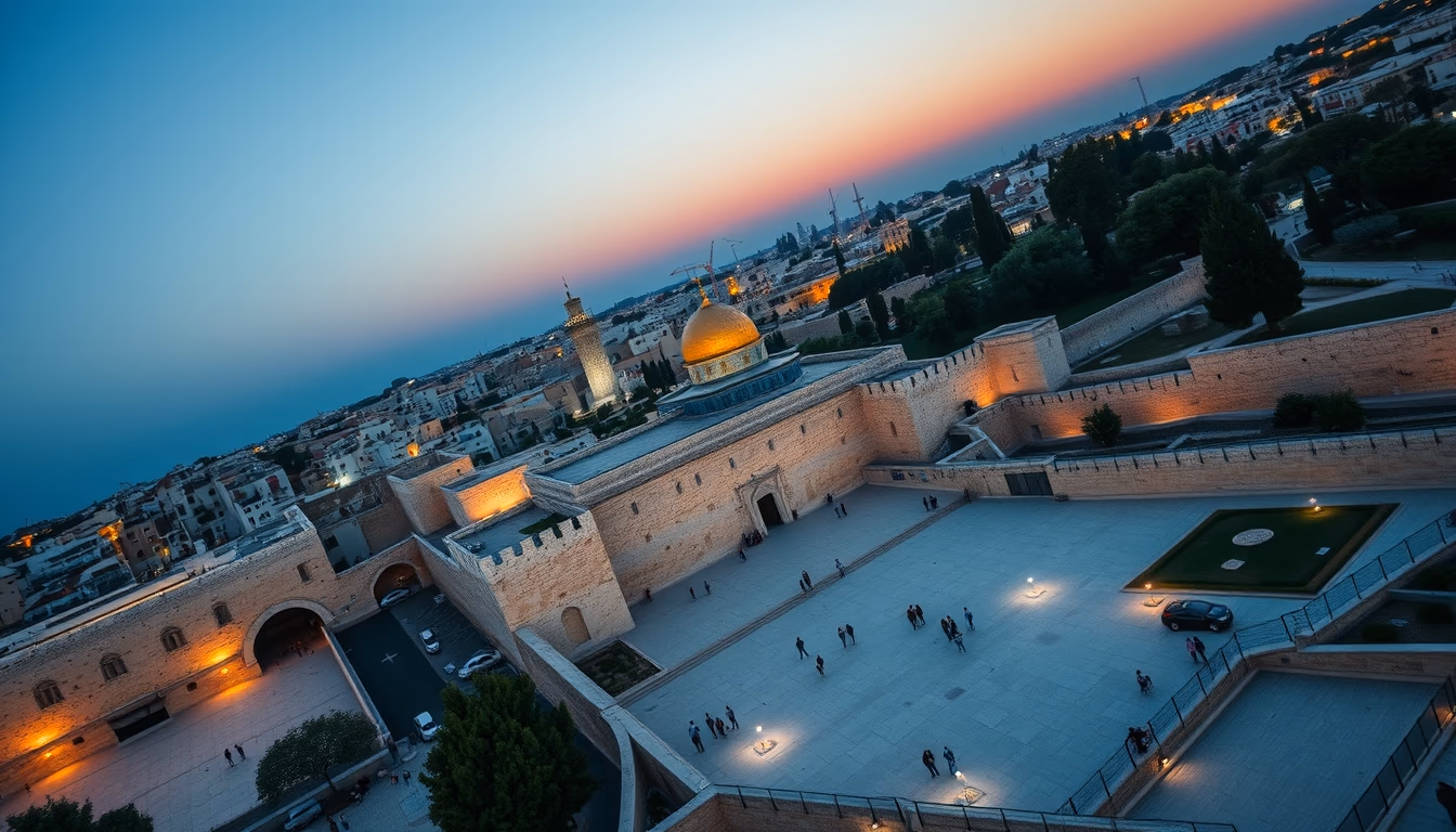 wailing wall jerusalem in editorial style