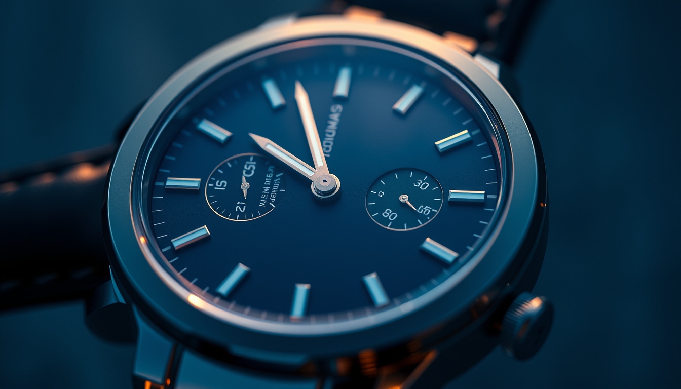 watch face macro luxury in editorial style