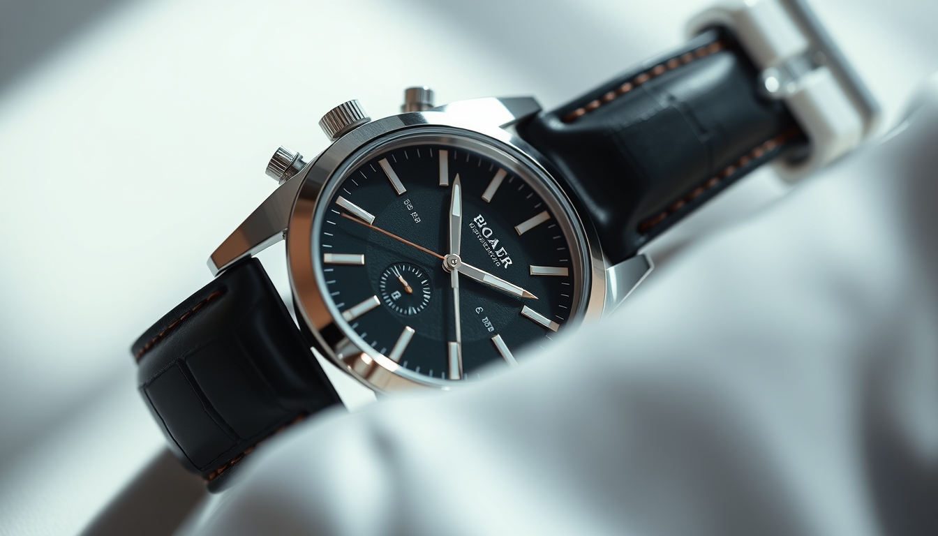 watch face macro luxury in editorial style
