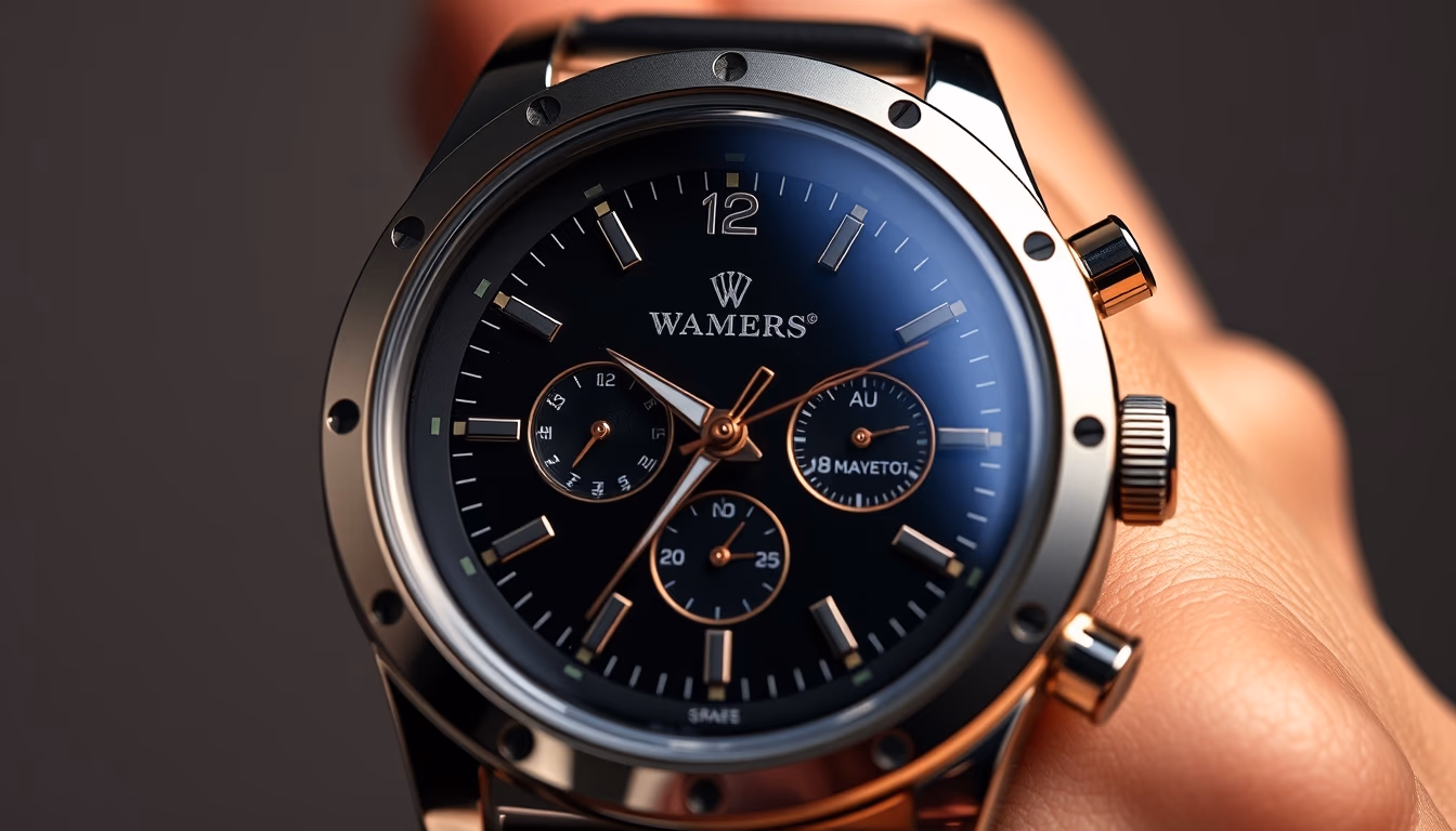 watch face macro luxury in editorial style