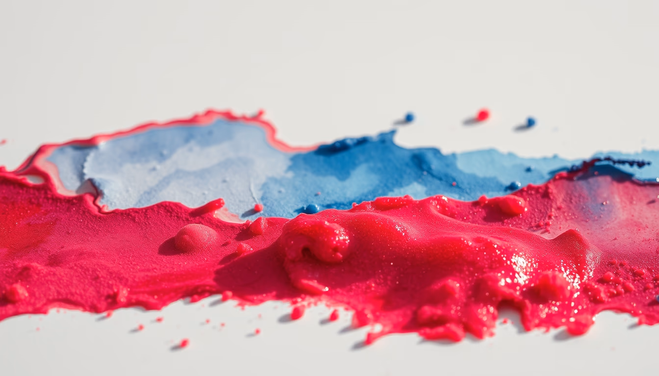 watercolor wet pigment in editorial style