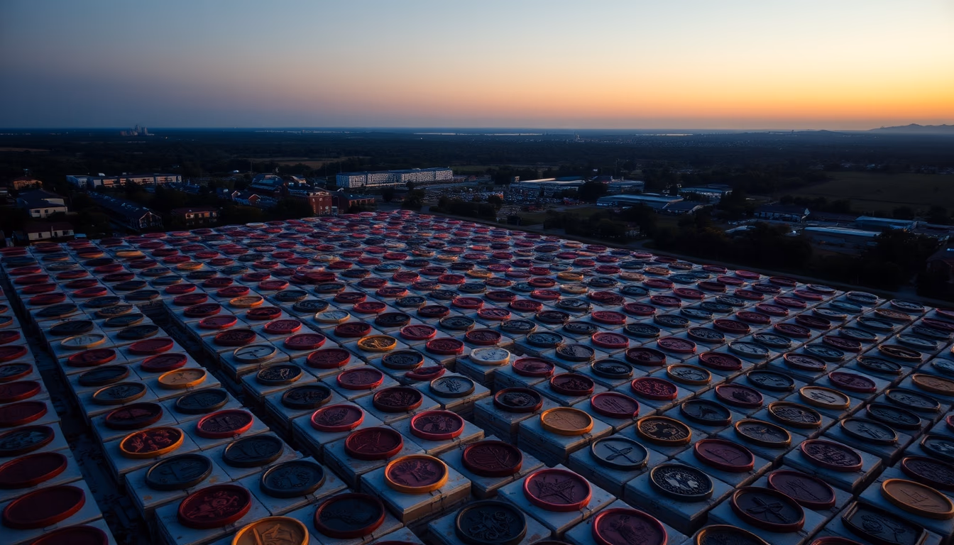 wax seal collection in editorial style