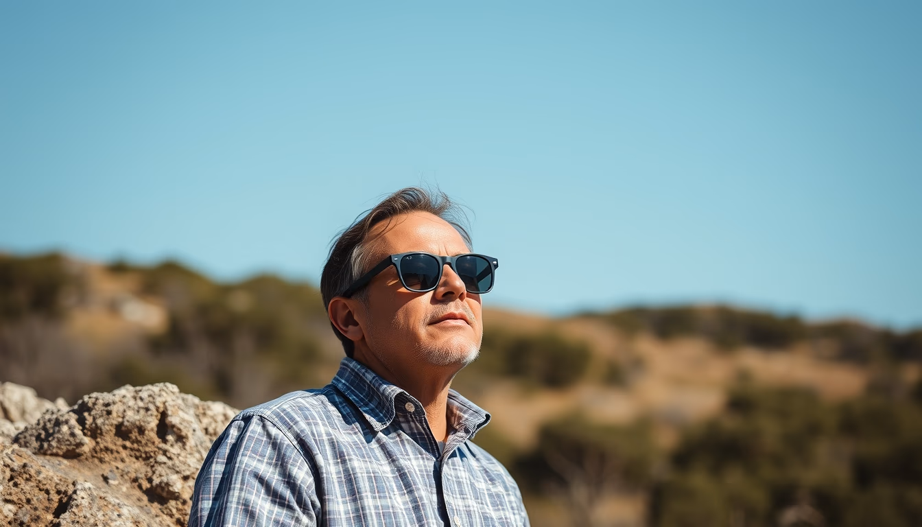 wayfarer black classic in editorial style