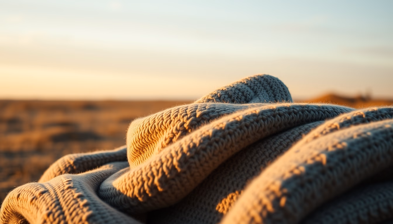 weighted blanket gray in editorial style