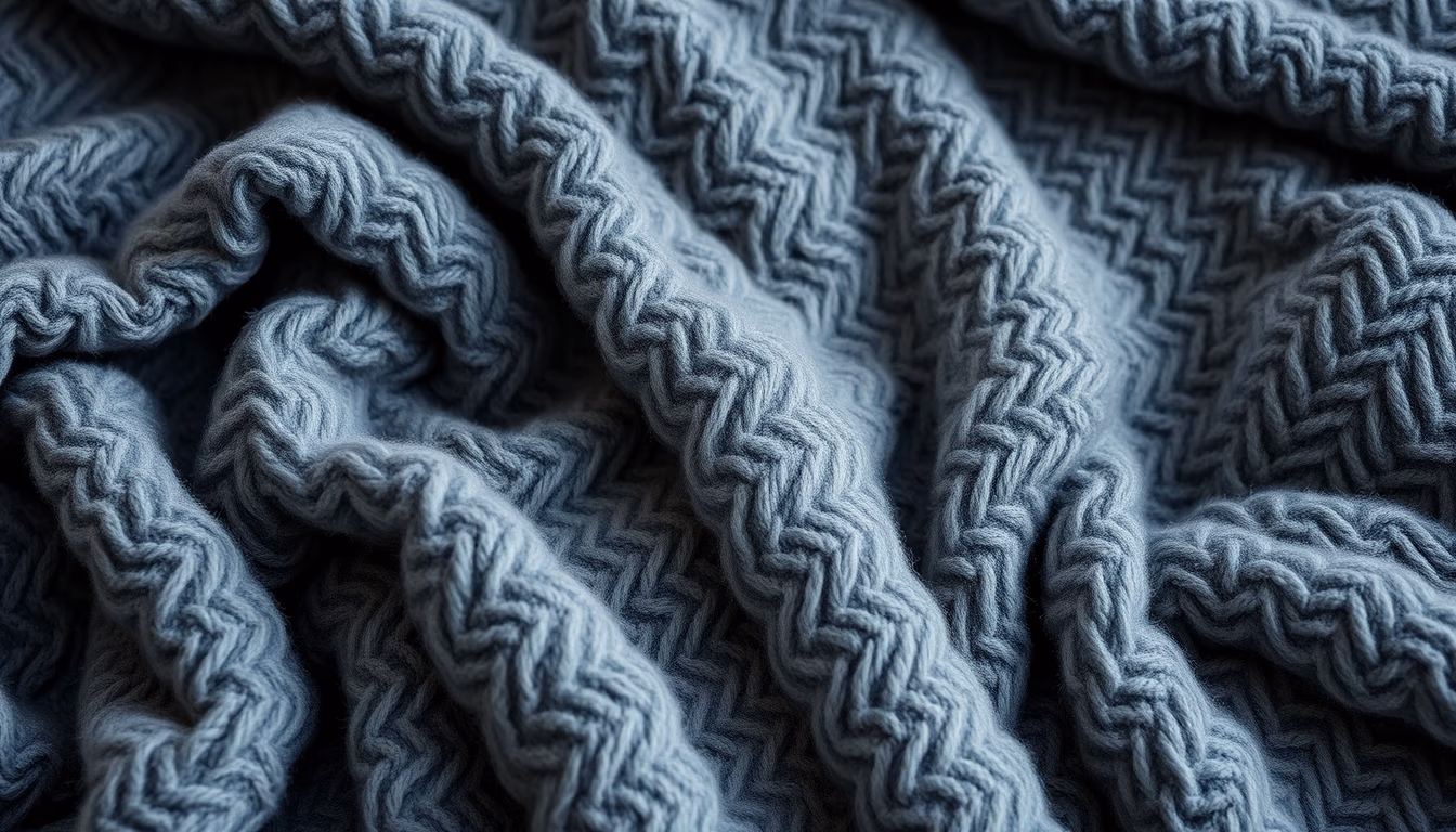 weighted blanket gray in editorial style
