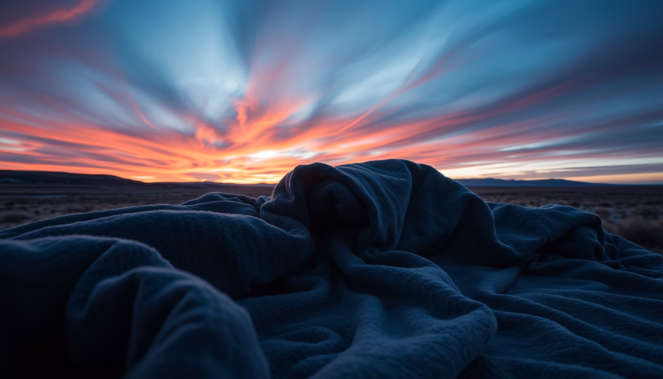 weighted blanket gray in editorial style