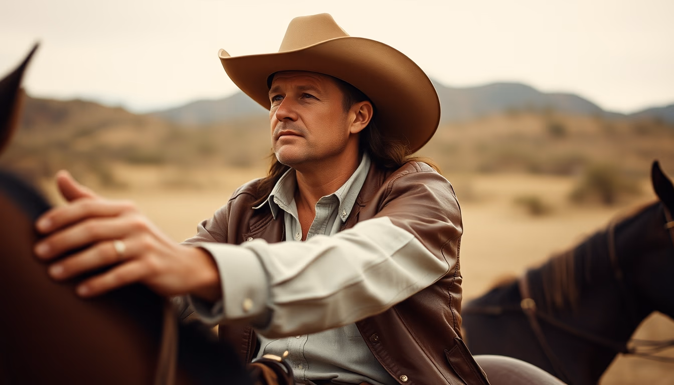 western saddle leather in editorial style