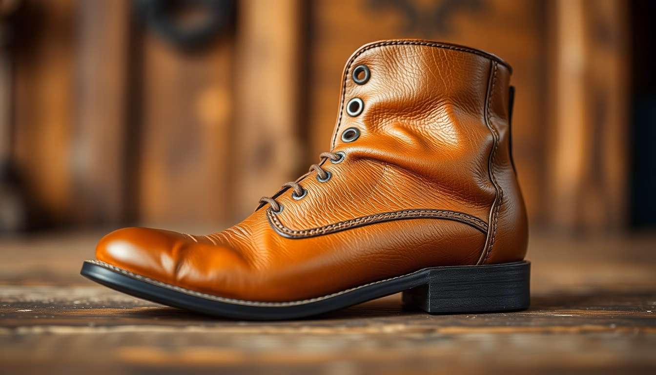 western saddle leather in editorial style