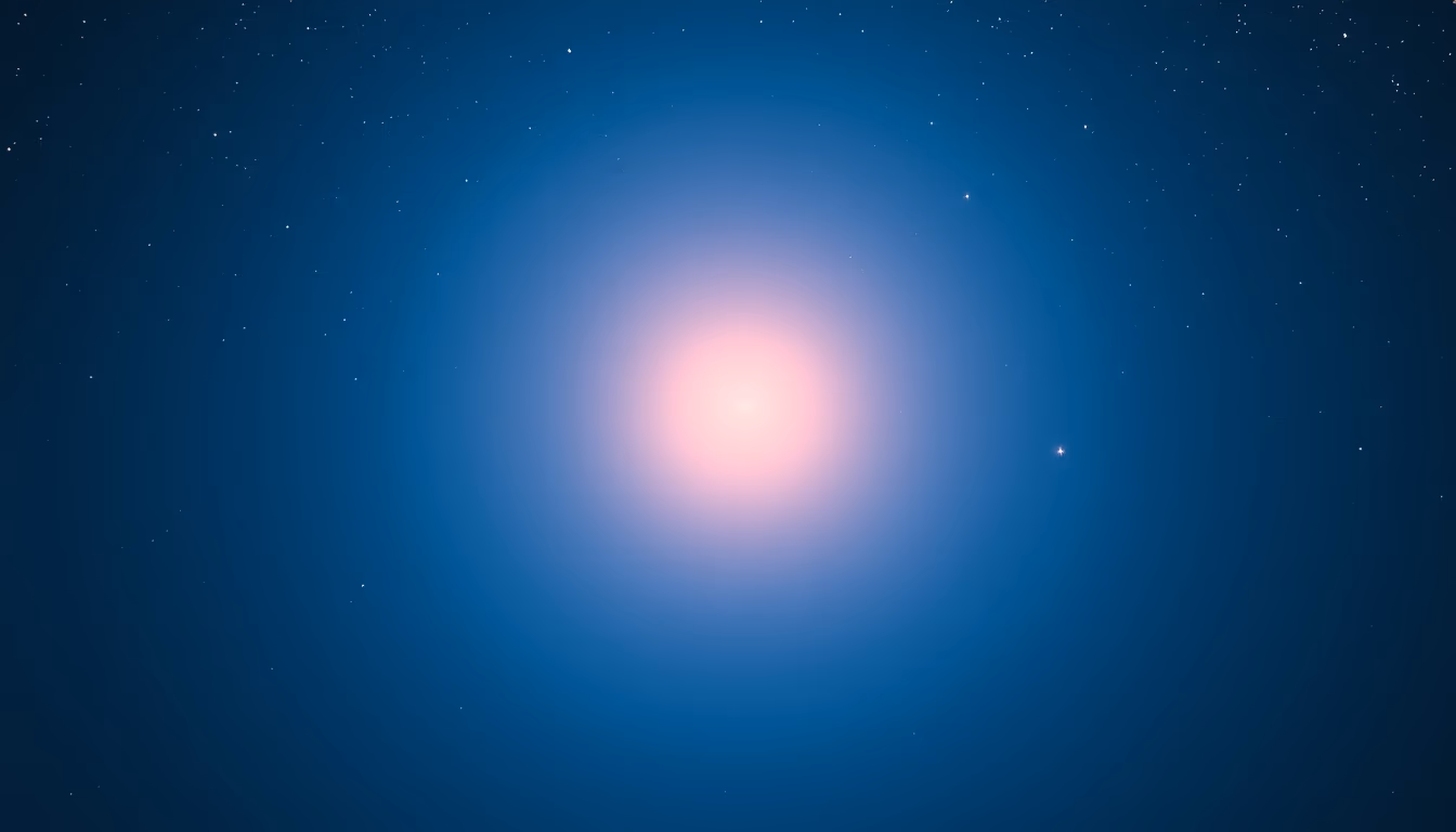 white dwarf star fading in editorial style