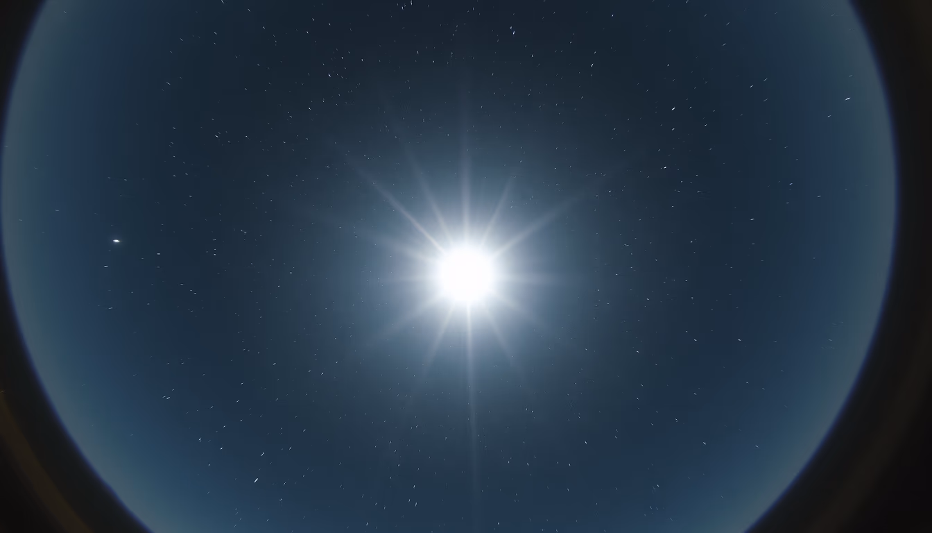 white dwarf star fading in editorial style