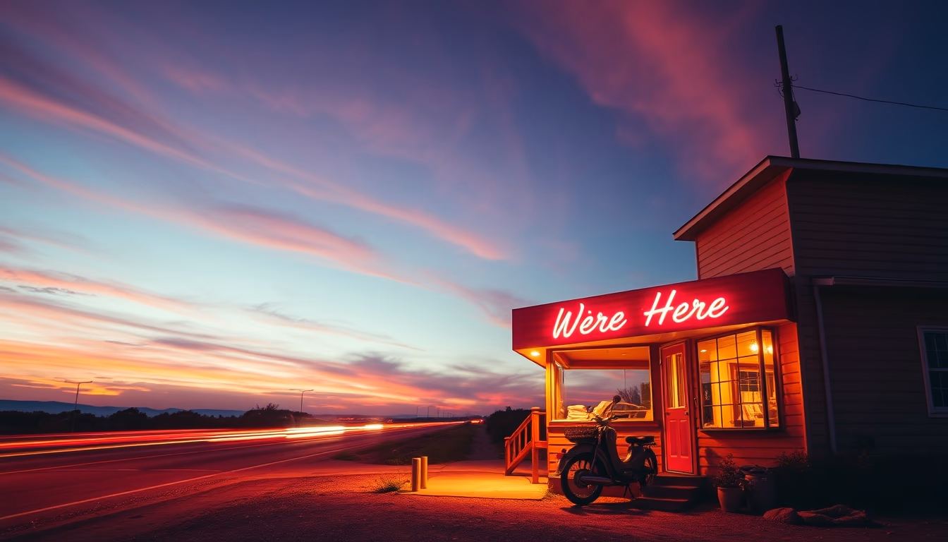 wish you were here vintage in editorial style